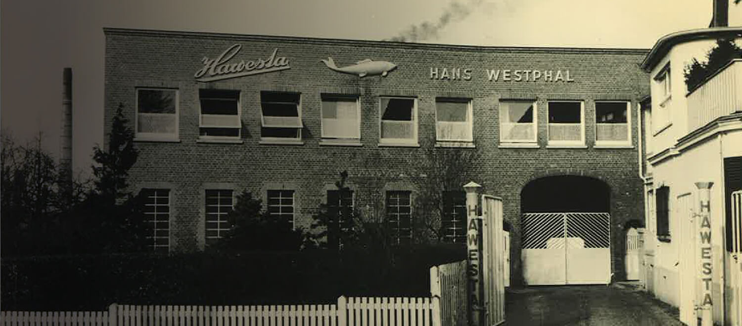 Hawesta Historie Fabrik 1909