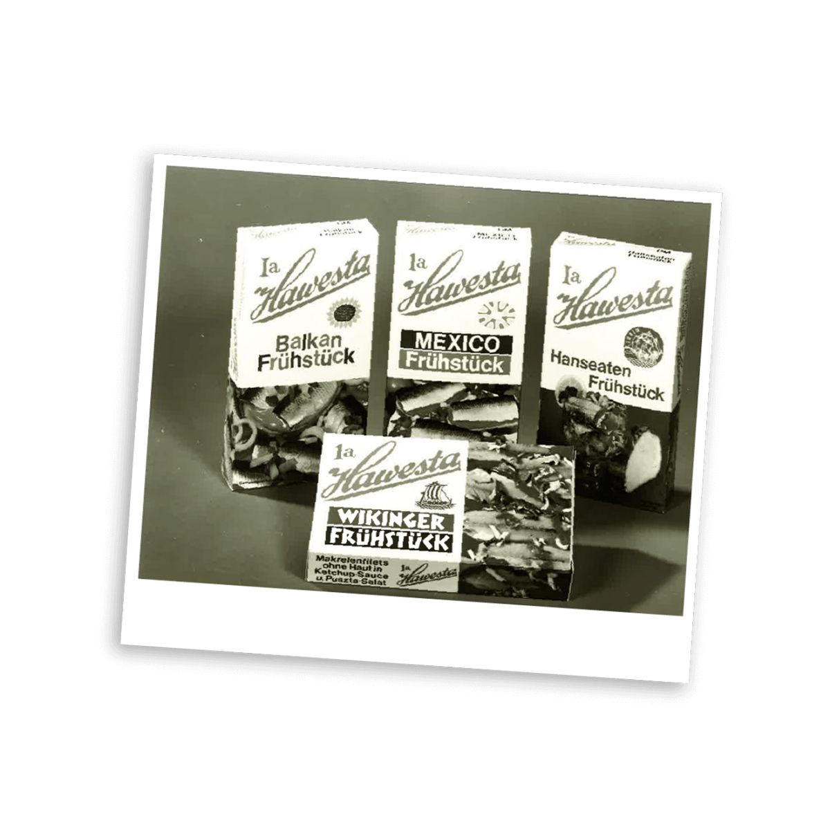 Hawesta Historie Sortiment 1950